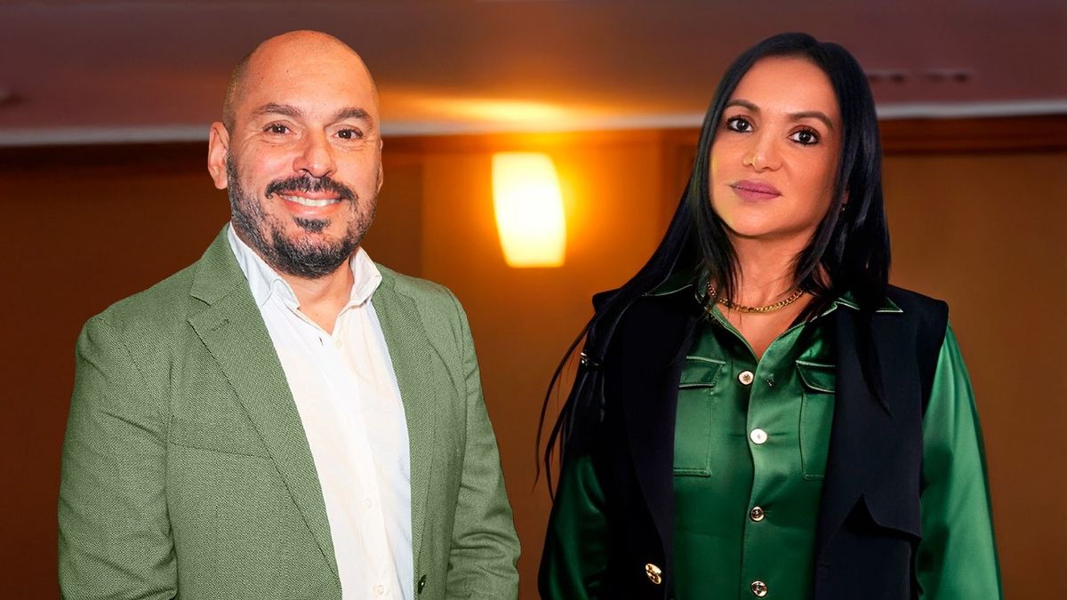 Francisco Rodrigo, director comercial regional de Coris, y Pilar Lozano, CEO de Grupo Coris Latam.