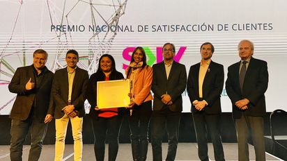 Sky Airline recibió el Premio Nacional de Satisfacción a Clientes Procalidad 2023.