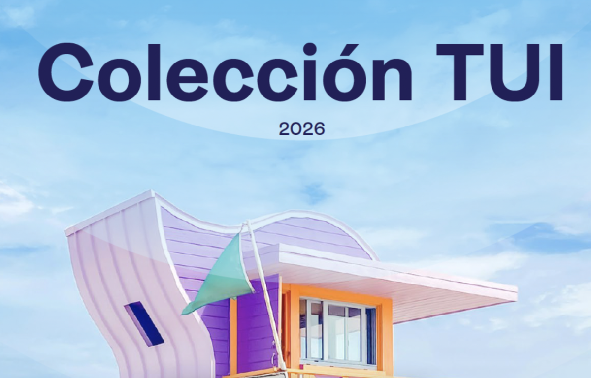 Cartel promocional de la Colección TUI, lanzada por TUI Americas, parte de TUI Group.