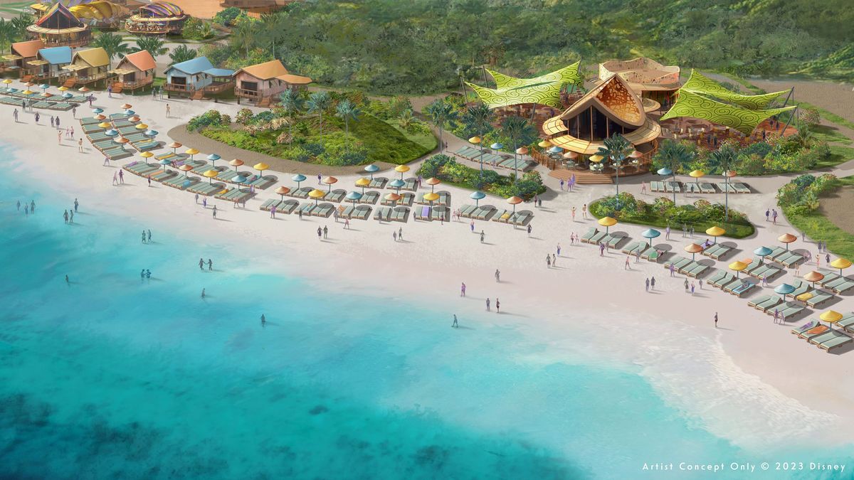 Disney Cruise Line: Lighthouse Point en la isla de Eleuthera de Bahamas es el nuevo destino de la firma.