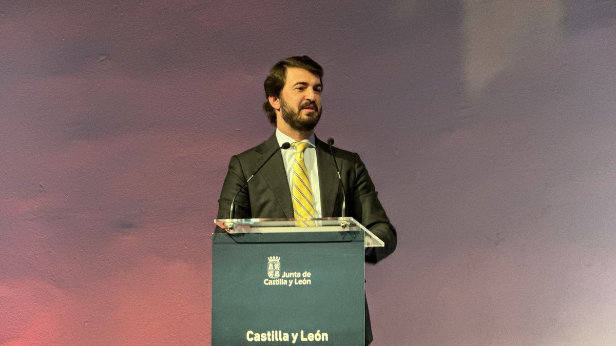 Juan García-Gallardo, vicepresidente de la Junta de Castilla y León.