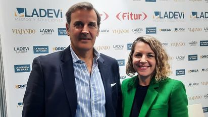 Eduardo Meléndez y Luciana Pizzatti, director para España y Latinoamérica y directora de Ventas para Latam de de Exoticca.