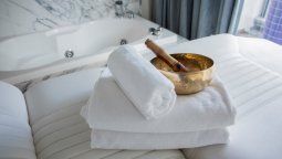 En el décimo piso del hotel se encuentra el Floralis Spa.