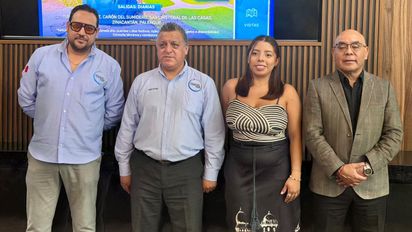 Alfonso Íñiguez, Aaron Ortega, Johana Yaret Ruiz y Luis Mendieta.
