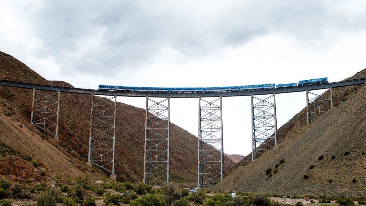 El recorrido del Tren a las Nubes atraviesa el Viaducto La Polvorilla a 4.200 m.s.n.m.