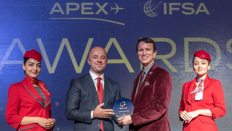Turkish Airlines recibió el premio World Class en reconocimiento a su liderazgo global en la experiencia de los huéspedes y la calidad del servicio.