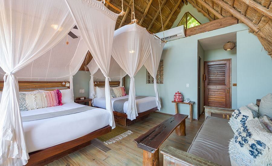 El Hotel Ahau Tulum.