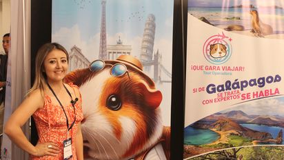 Andrea Cabrera, gerente general del tour operador especializado en Galápagos y otros destinos de Latinoamérica Que Gara Viajar.