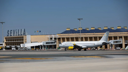 Aeropuerto de Sevilla (Andalucía).