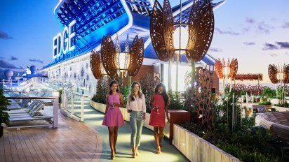 El Rooftop del CelebrityEdge, parte de la experiencia de Celebrity Cruises.