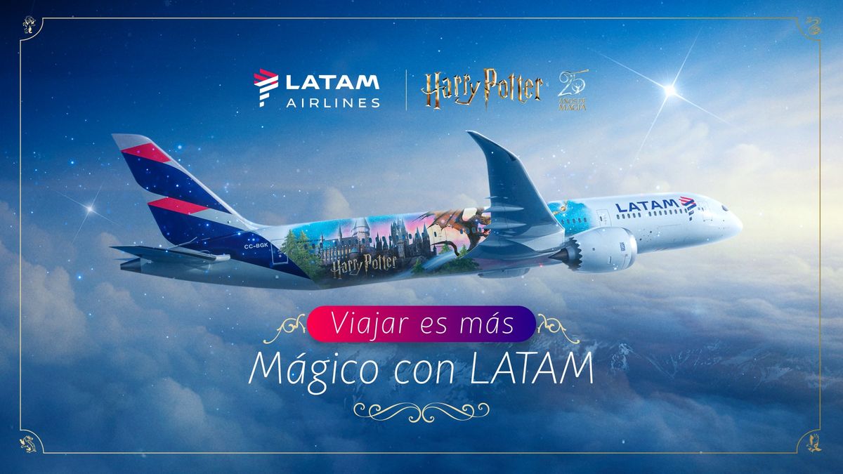 Latam Airlines celebra los 25 años de magia con Harry Potter en Orlando.