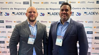 Vanguard Marketing: Matias Rabuñal, ejecutivo de Promoción y Ventas, y Fernando Castro, del Área de Promoción.