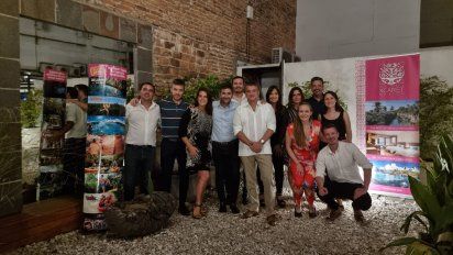 Directivos de Grupo Xcaret durante el megaevento realizado en Córdoba.