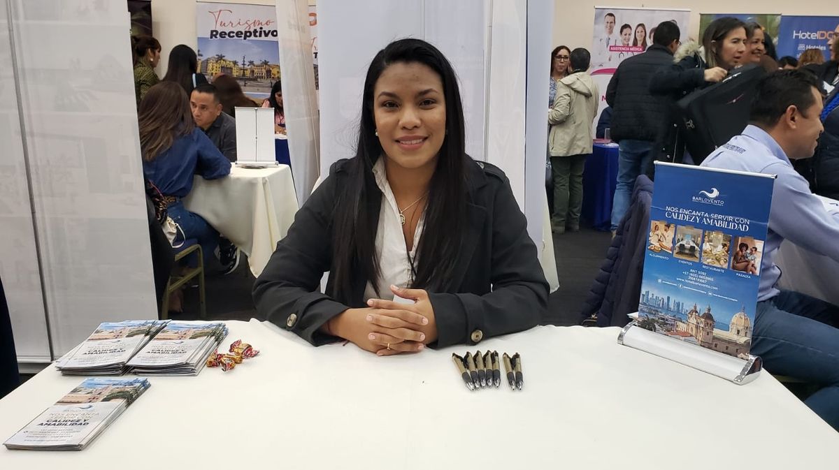 Stand de Hotel Barlovento en el Workshop de Ladevi edición Perú 2024.