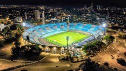 El Estado Centenario, de Montevideo, donde se disputará el partido inaugural de la Copa Mundial de Fútbol de 2030, un evento que demandará muchos vuelos.
