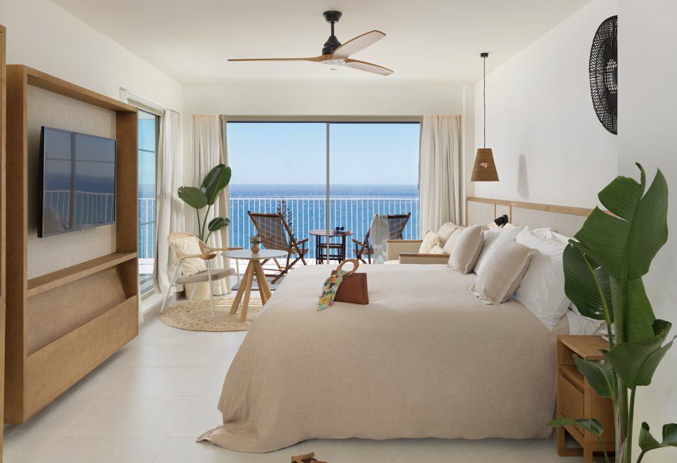 Una de las habitaciones del Hotel Paradisus by Meliá Gran Canaria.