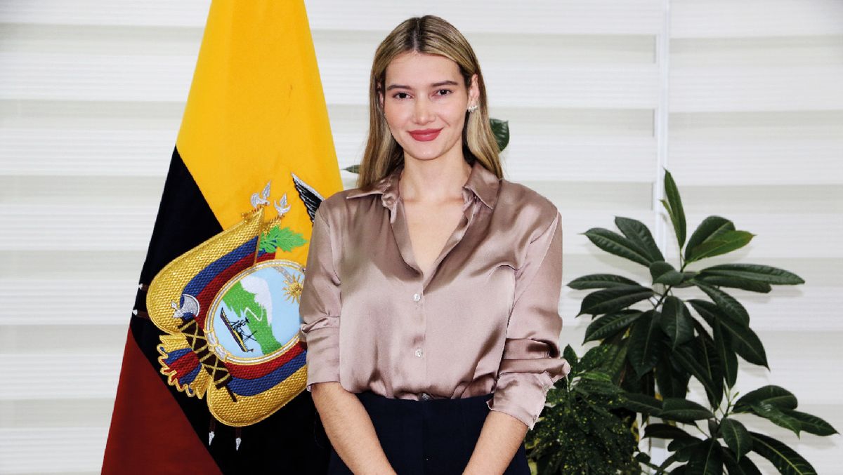 Sade Fritschi, ministra de Ambiente, Agua y Transición Ecológica.
