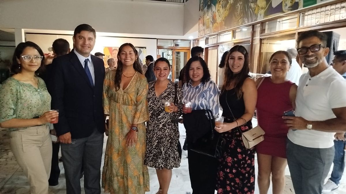 Agentes de viajes tambi&eacute;n estuvieron presentes en el c&oacute;ctel.