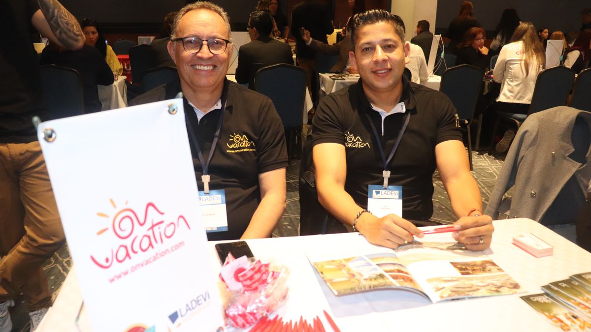 Equipo de On Vacation en el marco de Ladevi Workshop Bogotá.