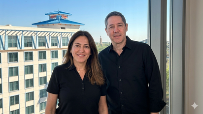Gabriella Cavalheiro, directora de Desarrollo de Negocios de Universal Destinations & Experiences; y Marcos Barros, vicepresidente de Marketing y Ventas Internacionales para América Latina.
