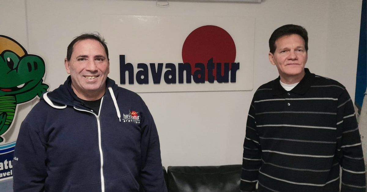 Sergio Siliquini y Luis Alberto Vázquez Piquera comentaron la actividad actual de Havanatur.