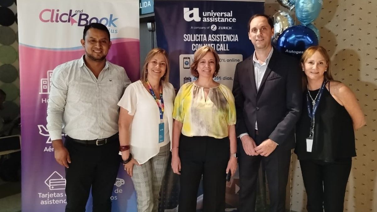 Universal Assistance, CTM Tours y Click and Book Plus.