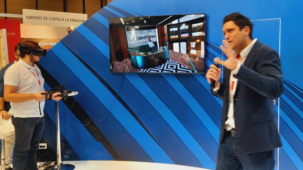 Amadeus dio a conocer su nuevo desarrollo tecnológico en su stand de Fitur 2023.