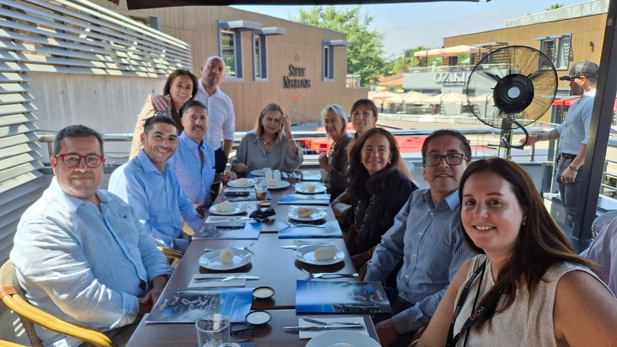 Evento de Lopesan Hotel Group en Santiago. 