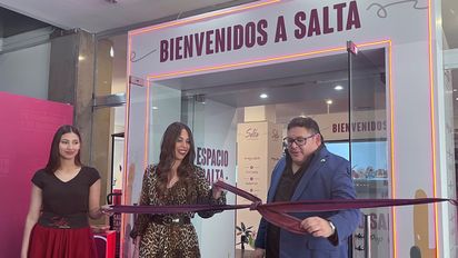 Nadia Loza, secretaria de Turismo de Salta, inauguró junto a Juan Lucero, presidente de la Cámara de Turismo de Salta, la Experiencia Pop Up.