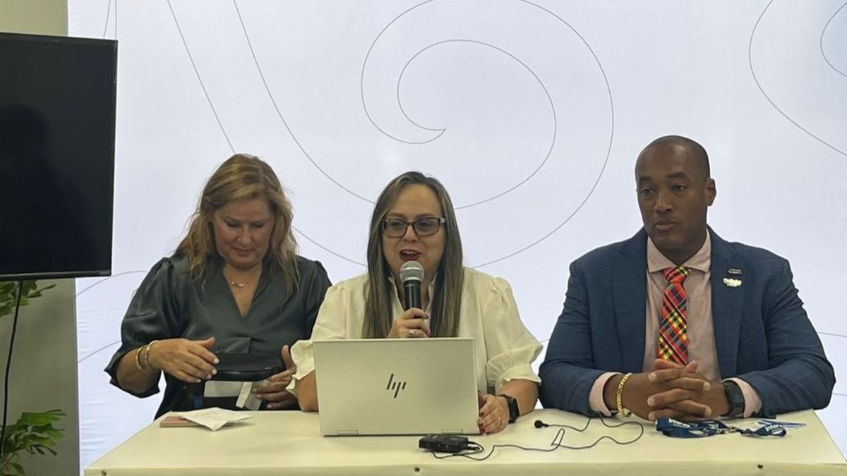 Vanessa Ledesma, CEO de la Asociación de Hoteles y Turismo del Caribe (CHTA), en el Caribbean Travel Marketplace 2025.