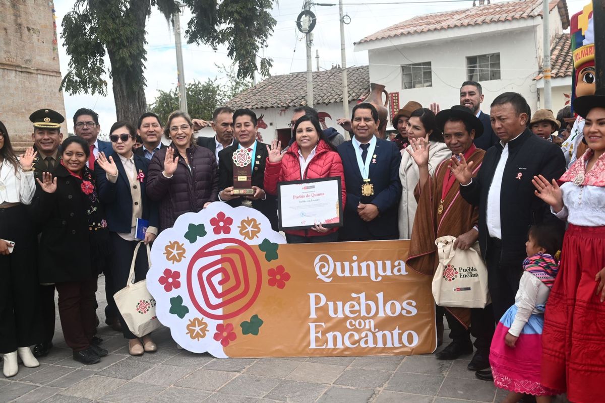 Evento de reconocimiento a Quinua como 