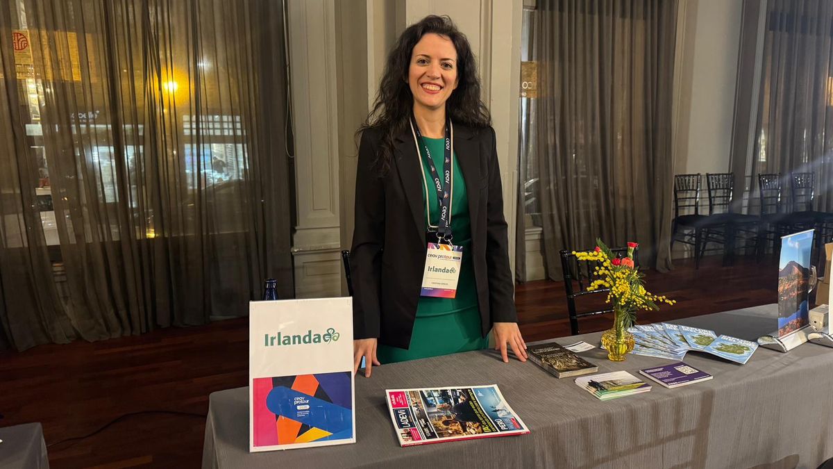 Cristina Espejo, business partnerships executive de Turismo Irlanda.