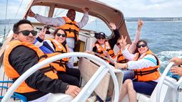 Travesías por las costas de Valparaíso en velero.&nbsp;