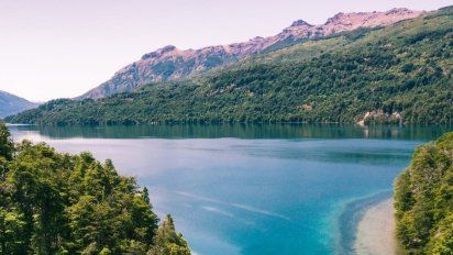 Patagonia: conocé la playa de arena blanca y agua turquesa