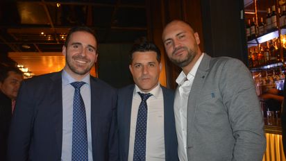 Pablo Segura, responsable de Marketing y Comunicación de Plus Ultra; David Blázquez, director corporativo de Ventas de Plus Ultra; y Felipe Álzate, director comercial de APG Colombia.