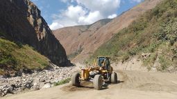 Avanza la construcción de la nueva carretera a Machu Picchu.