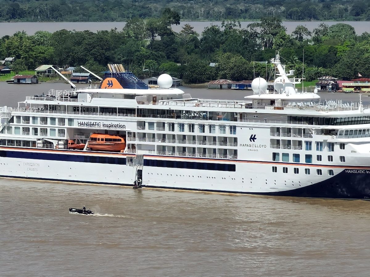 Hanseatic Inspiration desembarca en la capital del Amazonas.&nbsp;
