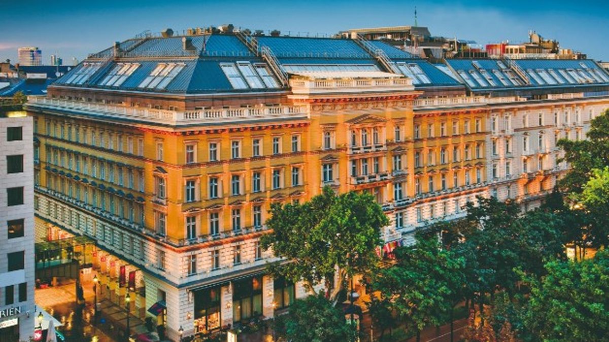 Fachada del Eurostars Grand Hotel Wien