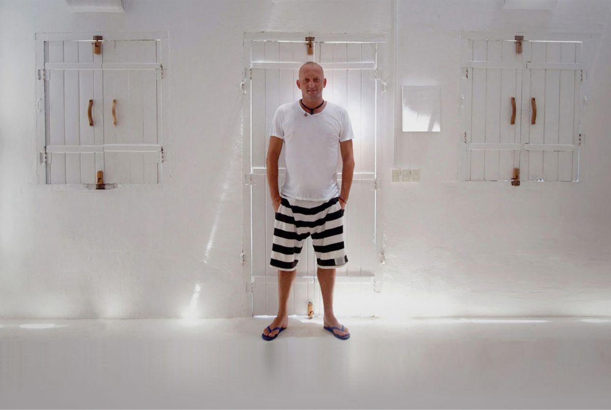 El holandés Wilbert Das, mentor del Uxua Casa Hotel & Resort, galardonado como "mejor resort de Sudamérica".