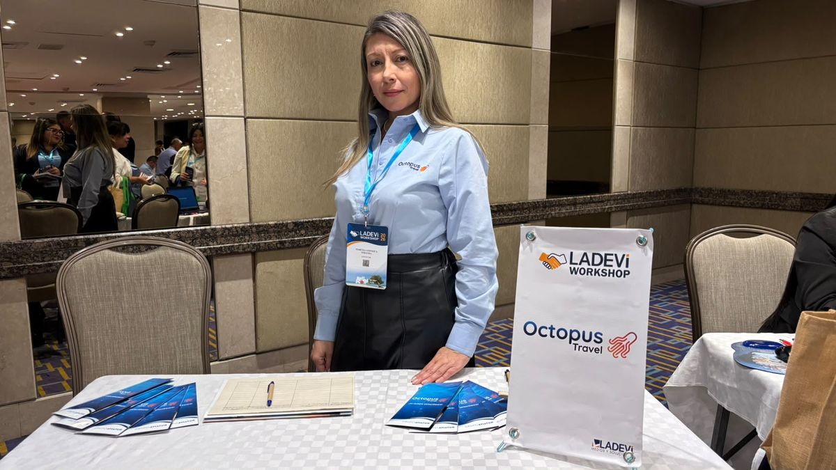 Marcela Fonseca Miranda, Octopus Travel, en el marco de Ladevi Workshop 2026-2 en Bogotá.