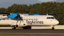 Uno de los ATR72 incorporados este año por TAG Airlines.