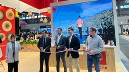 Inauguración del stand de Chile en ITB Berlín. 