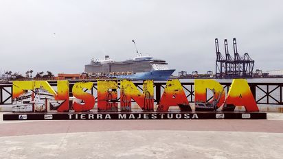 Rpyal Caribbean inició el recorrido que el barco Ovation of the Seas realizará entre Los Ángeles y Ensenada.