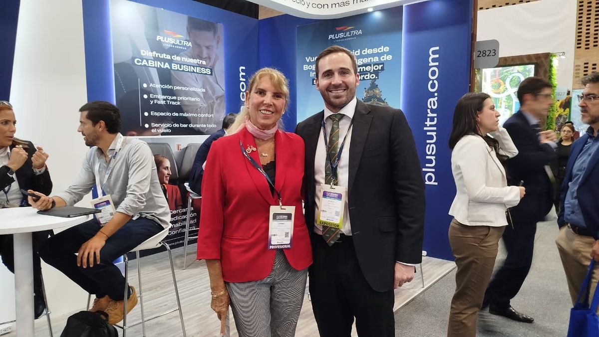 Pablo Segura y Lorena Maggiolo, equipo de Plus Ultra.