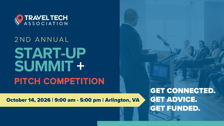 Capitalizando el furor startup, Start-Up Summit 2026 reunirá a inversores y referentes de TravelTech el 14 de octubre en Arlington, Virginia.