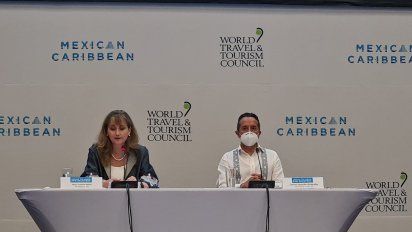 La Cumbre Mundial de WTTC se desarrolla en Cancún hasta el 27 de abril.&nbsp;