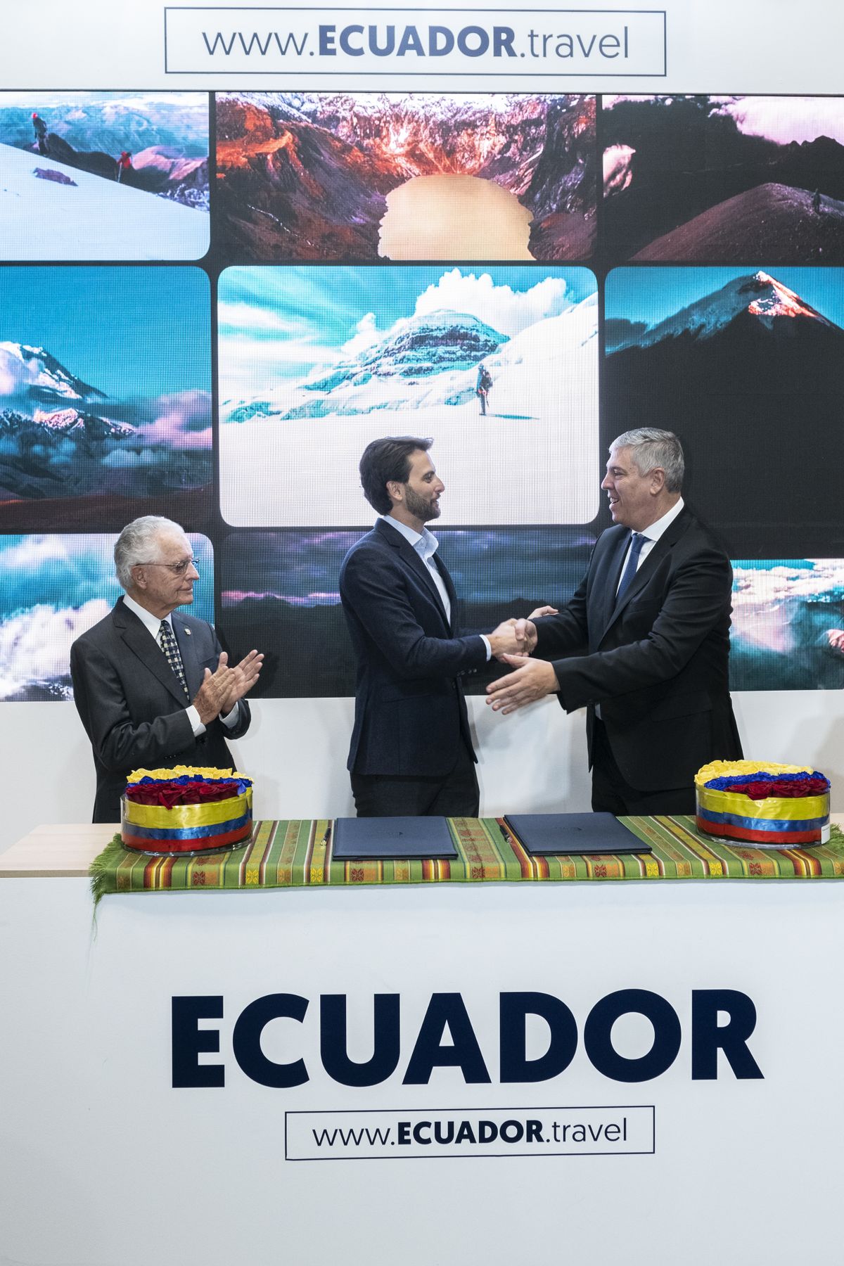 El ministro de turismo de Ecuador