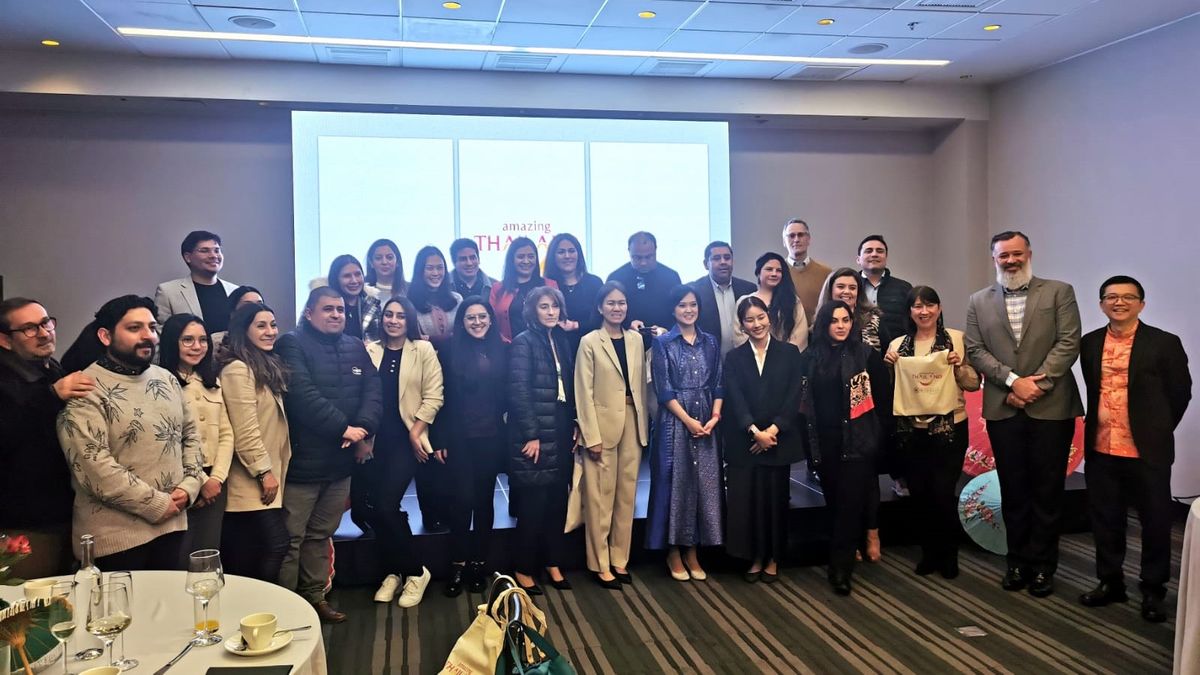 La embajada de Tailandia en Chile fue sede de un evento que reunió a representantes de la Autoridad de Turismo de este país con el trade local.  