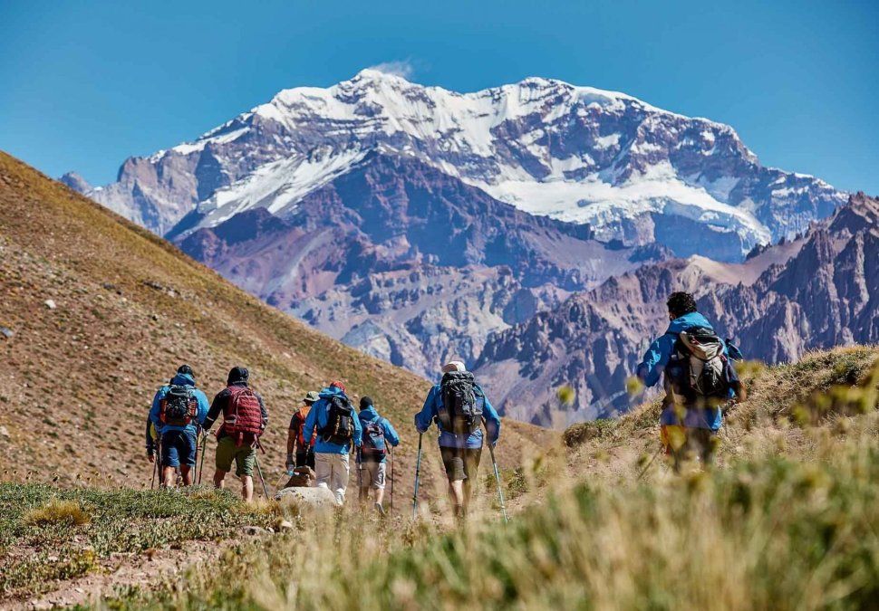 Mendoza es uno de los mejores lugares para el trekking de alta monta&ntilde;a.