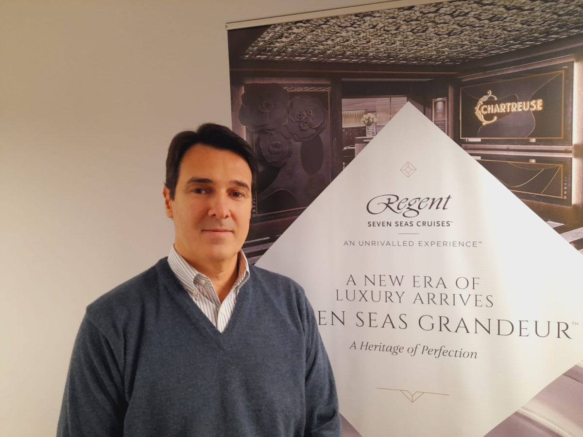 Adrián Pavese, ejecutivo senior de Vanguard Marketing, empresa que representa a Regent Seven Seas en Argentina.
